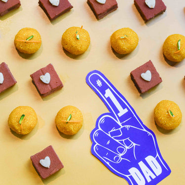 Old Fashioned Motichoor Laddoo and Cheeky Kaju Bon Bon 